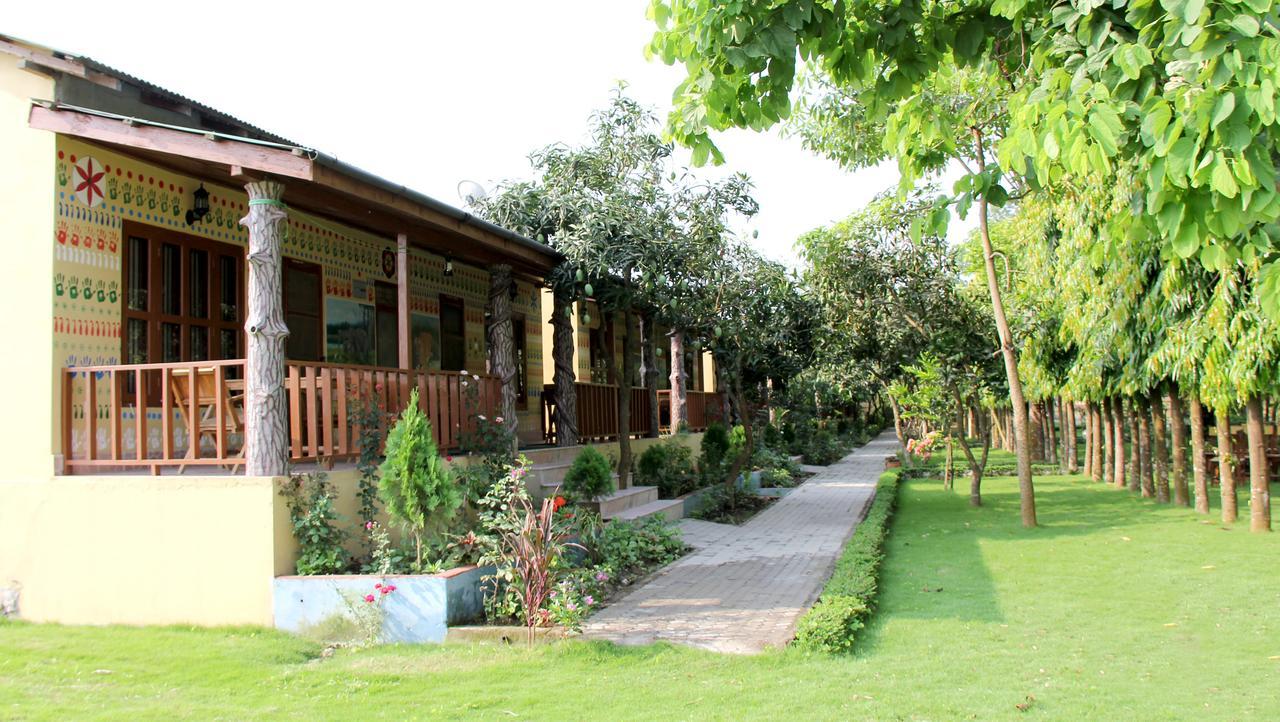 Rhino Land Jungle Lodge Sauraha Exteriér fotografie
