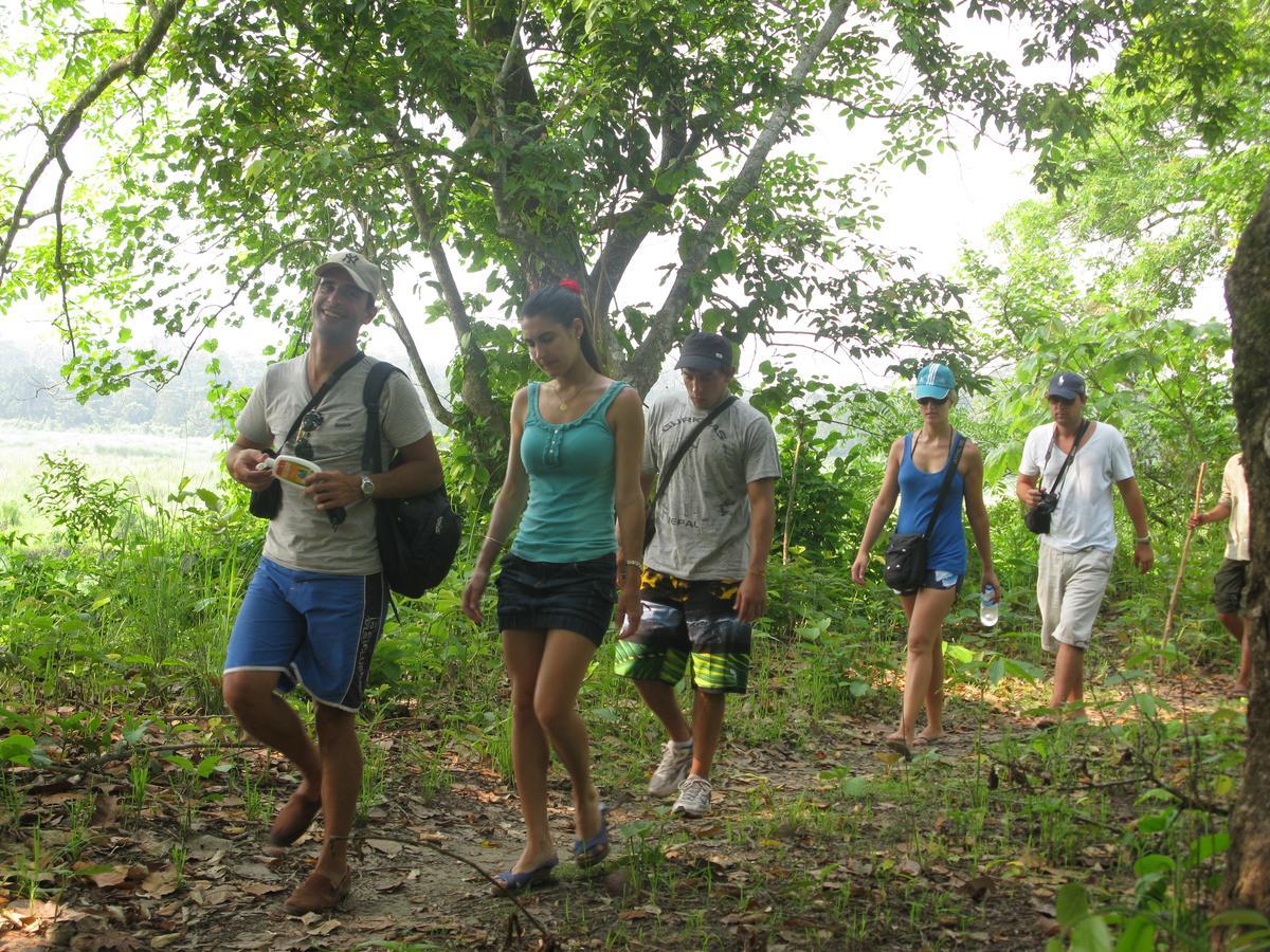 Rhino Land Jungle Lodge Sauraha Exteriér fotografie